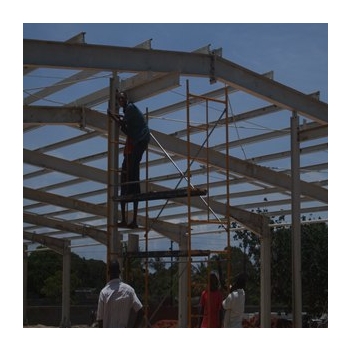 steel house installation 2