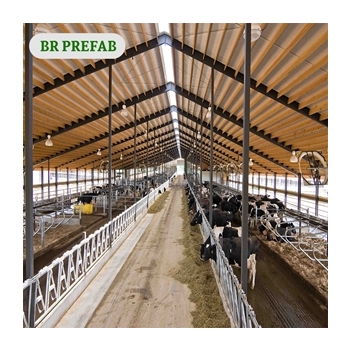 China Supplied Light Steel Frame For Cow Shed
