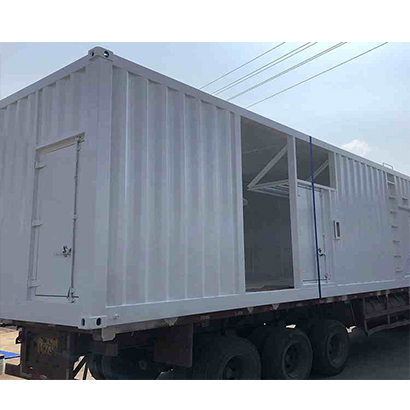 Equipment container house