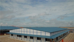 Prefabricated homes for office in Cebu in Philippine