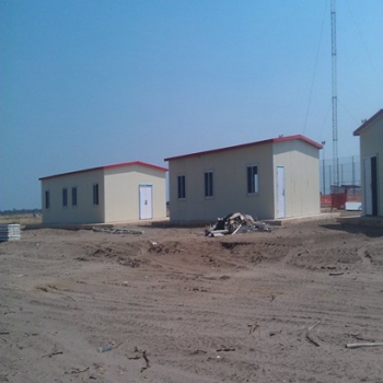 Modern Prefabricated Homes With Anti Fire Rock Wool Panel 