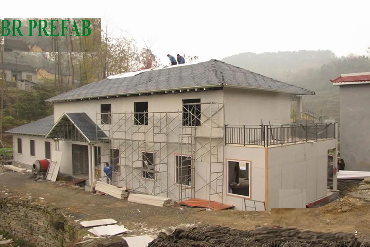 Light steel prefab house