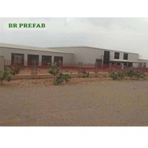 Structural Steel Frame with Concrete panel  for Bus terminal in Africa