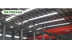 Prefabricated Steel Structure with Inside Divided Shop in Philippine