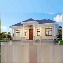 prefabricated house kits with concrete panel for vacation village