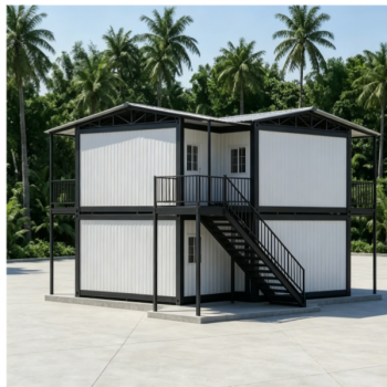 Luxury Container House Office with Sandwich Panel BR005