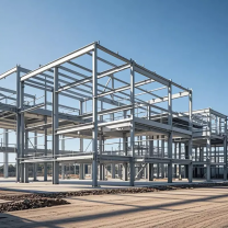 High Standard Steel Frame Structures For Logistic Center