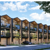  Strong and safty Prefab Light Steel Villa with modern Design 