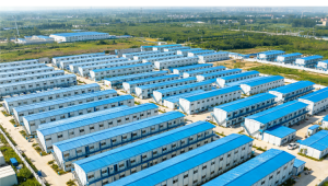 Prefabricated homes for camp in Cebu in Philippine