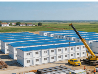 Prefabricated house for labor camp in Malaysia