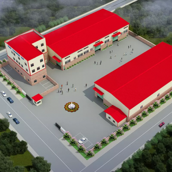 Low Cost Steel Structure Workshop in industrial park nigeria
